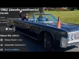 JFK death car for sale on Facebook Marketplace