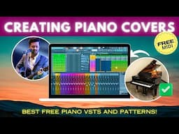 Creating Amazing Piano Covers! Best VSTs, Patterns + FREE MIDI (Jeena Jeena Cover)