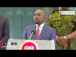 CS Murkomen's Explosive Statement on the Status of Kenya's Security Amid Uproar Over Ojwang's Death