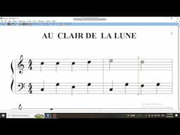 AU  CLAIR  DE LA LUNE