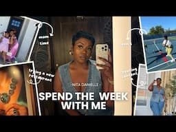 VLOG: Trying New Restaurants, Tennis Lessons, and Family Time