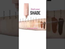 New!! ELF Halo Glow Skin Tint SPF 50 -SWATCHES #elfhaloglow #elfcosmetics #makeupshorts