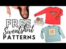 Easy DIY Quilter Sweatshirt Tutorial with FREE TEMPLATES!