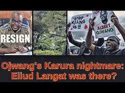 DIG Langat with Albert Ojwang at Karura forest that last night? What happened?