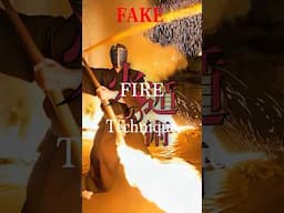 #shorts  Ninja Real or Fake -Fire Technique-
