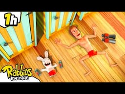Summer of the Rabbids ☀️⛱️ | RABBIDS INVASION 🐰 | 1H Compilation | Cartoon for kids