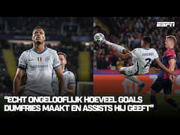 🙌 ALLE LOF voor DENZEL DUMFRIES: "Geen rechtsbacks in de wereld met zo'n HOOG RENDEMENT" 📈