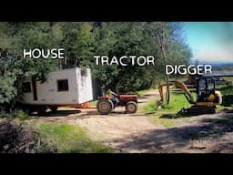#140 Moving our fridgebox to the middle land + checking our compost waste