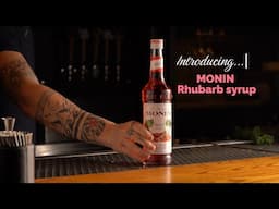 NEW MONIN Rhubarb Syrup - Available Now
