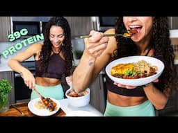 How I Fuel My Gains🏋️‍♀️ High-Protein Vegan Full Day of Eating + BIG News!