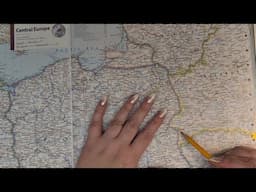 ASMR ~ Brest, Belarus History & Geography ~ Soft Spoken Map Tracing Google Earth