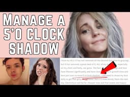 Get Rid of 5 O'clock Shadow For Trans Women