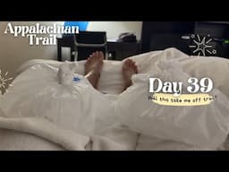 Injured 😟😓 i had to get off trail AT Thruhike Day 39 CYTC 2025