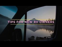 Tips for New RV Owners