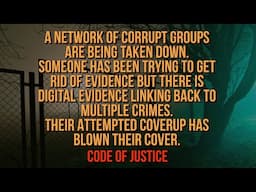 A NETWORK OF CORRUPT GROUPS ARE BEING TAKEN DOWN.