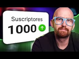 Cómo Conseguir 1000 Suscriptores en TRES Pasos