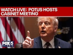WATCH LIVE: President Trump holds a cabinet meeting | FOX 5 News