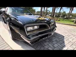 1978 Pontiac Trans Am tire Shredder Beast Restomod!