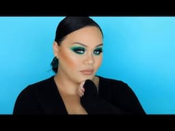 Ocean Teal Eyes Makeup Tutorial