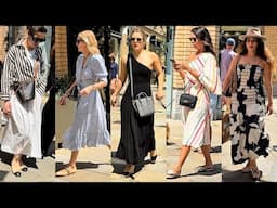 Quiet Luxury & Timeless Style Over 50 – Exquisite Women’s Street Fashion