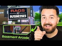 Opening a basement arcade! Rags to Businesses (Part 16)