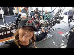 Sunday LIVE cam Rick Ware Parts Plus Clay Millican Top Fuel pit #race #racer #racing #racecar #motor