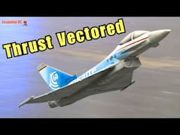 Extreme Thrust Vectoring Eurofighter EDF Jets flying Indoors | Flown by Chris Tittel and Jack Jehle