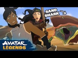 Korra & Asami Escape the Desert 🏜️ | Full Scene | Avatar