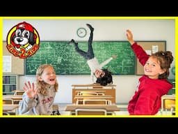 Kids Pretend ✏️ CALEB is MR BONGO, the WORST TEACHER IN THE WORLD (Mary's First Day of School)
