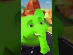 Ek Mota Hathi Elephant Cartoon for Kids, एक मोटा हाथी #kidssongs #poems #kidsfun #babysongs