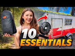 10 of the BEST Tiny Camper Essentials for a Teardrop Trailer