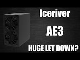 Did Iceriver Just Copy GOLDSHELL?  AE3 ALEO Let Down