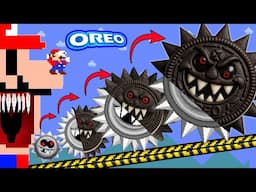 Mario Wonder but Every Seed Makes Mario Touches Turn Into OREO? | ADN MARIO GAME