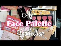 MY MAKEUP COLLECTION 2025 | Face Palettes!