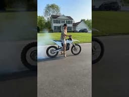 E-Bike Tire Shredder!!🤯 #dirtbike #ebike