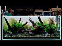 Daichi Araki - ADA 120P Aquarium from Aquashella Dallas 2025 | Cinematic 4K
