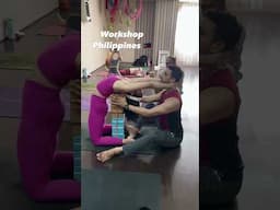 Open Your Upper & Middle Back with Props | Master Praveen in Philippines #masterpraveen #backbend