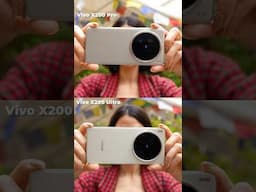 Extreme zoom showdown! Vivo X200 Pro vs X200 Ultra