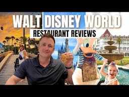 We Reviewed 13 DISNEY WORLD RESTAURANTS | Watch Before You Plan Your Visit!!