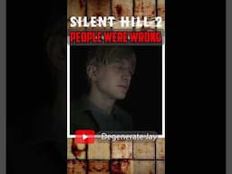 They Were Wrong About Silent Hill 2 #silenthill #silenthill2 #gaming