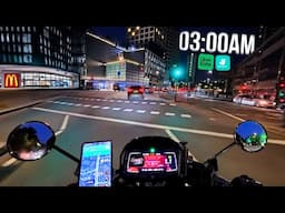 Starting My UberEats & Deliveroo Shift At 3AM – McDonald’s Breakfast Fail…Customer Fell Asleep!