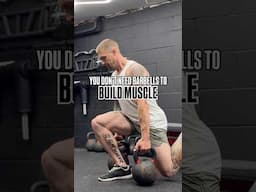 You don’t need barbells to build muscle. Try this quad and glute focused leg workout