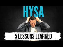 5 High-Yield Savings Mistakes I Made (So You Don't Have To!)