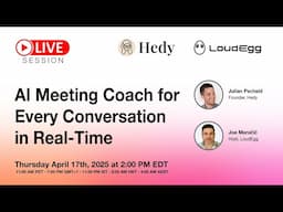 Hedy Review and Webinar - Real-Time AI Meeting Coach