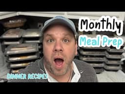How I Made 30 Dinners for UNDER $40! 🛒 Budget-Friendly Meal Prep Challenge