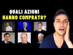 Quali azioni hanno comprato e venduto i super investor (Q1 2025)