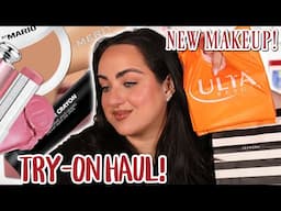 NEW SEPHORA & ULTA MAKEUP TRY-ON HAUL! ✨ Merit Tint, Mario Bronzer, MUFE & More!