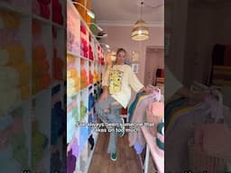 🧶🫶🏽We need to talk… join me for an honest day at my yarn shop! #ditl #yarnshop #crochet #knitting