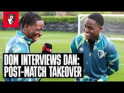 Dom Sadi interviews hat-trick hero Dan Adu-Adjei 🎤😂