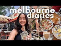 Back in Melbourne Vlog ✈️  Things to Do and Places To Eat in Melbourne | Solo Trip to Melbourne